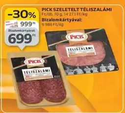 Auchan PICK Szeletelt téliszalámi ajánlat