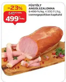 Auchan Füstölt Angolszalonna ajánlat