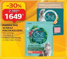 Auchan Purina ONE Száraz Macskaeledel ajánlat
