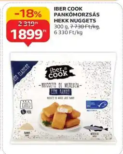 Auchan IBER COOK Pankómorzsás Hekk Nuggets ajánlat