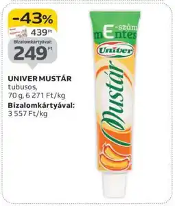 Auchan UNIVER﻿﻿ Mustár ajánlat
