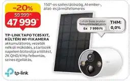 Auchan TP-LINK TAPO TC85 KIT, KÜLTÉRI WI-FI KAMERA ajánlat