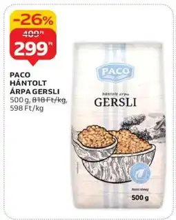 Auchan PACO HÁNTOLT ÁRPA GERSLI ajánlat