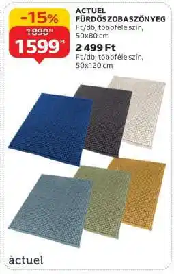 Auchan ACTUEL FÜRDŐSZOBA SZŐNYEG ajánlat