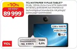 Auchan TCL NXTPAPER 11 PLUS TABLET ajánlat