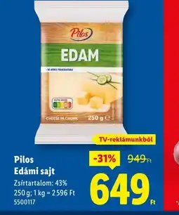 Lidl Pilos Edámi sajt ajánlat