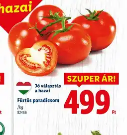Lidl Fürtös paradicsom ajánlat
