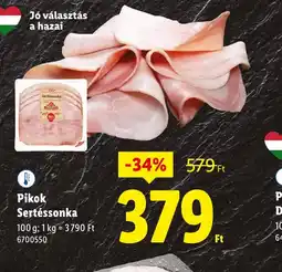 Lidl Pikok Sertéssonka ajánlat