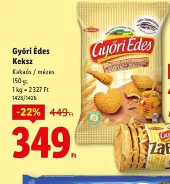 Lidl Győri Édes Keksz ajánlat