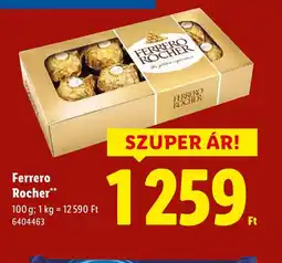Lidl Ferrero Rocher ajánlat