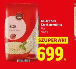 Lidl Golden Sun Kerek szemű rizs ajánlat