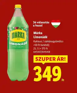 Lidl Márka Limonádé ajánlat
