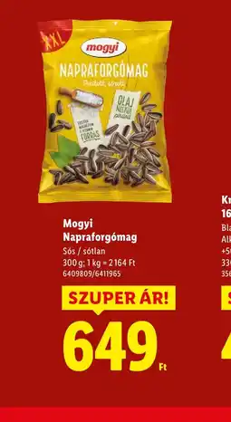 Lidl Mogyi Napraforgmag ajánlat