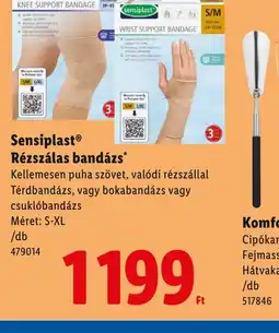 Lidl Sensiplast Rézszálas bandázs ajánlat