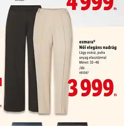 Lidl Esmara Női elegáns nadrág ajánlat
