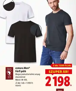 Lidl Esmara Men Férfi pl ajánlat