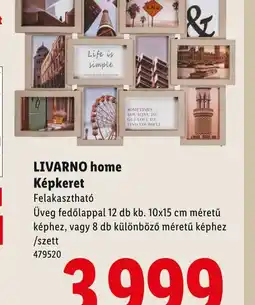 Lidl Livarno Home Képkeret ajánlat