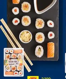Lidl Chef Select to go Sushi Box 2 főre ajánlat