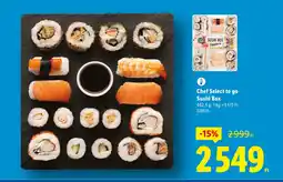 Lidl Chef Select to go Sushi Box ajánlat