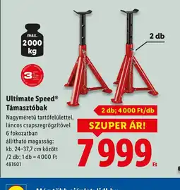 Lidl Ultimate Speed Támasztbak ajánlat