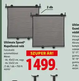 Lidl Ultimate Speed Napellenző rol ajánlat