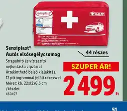 Lidl Sensiplast Auts elsősegélycsomag ajánlat