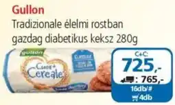 ÁRKLUB Gullon Tradizionale élelmi rostban gazdag diabetikus keksz ajánlat