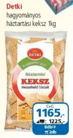 ÁRKLUB Detki hagyományos háztartási keksz ajánlat