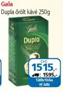 ÁRKLUB Gala Dupla őrölt kávé ajánlat