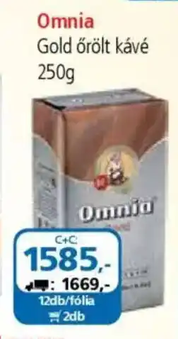 ÁRKLUB Omnia Gold őrölt kávé ajánlat