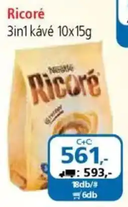 ÁRKLUB Ricoré 3in1 kávé ajánlat