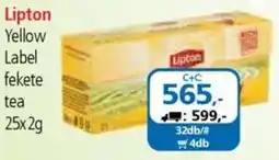 ÁRKLUB Lipton Yellow Label fekete ajánlat
