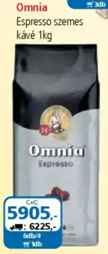 ÁRKLUB Omnia Espresso szemes kávé ajánlat