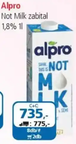 ÁRKLUB Alpro Not Milk zabital 1,8% ajánlat