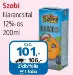 ÁRKLUB Szobi Narancsital 12%-os ajánlat