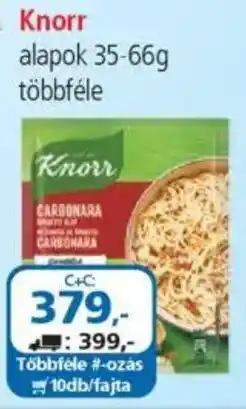 ÁRKLUB Knorr alapok ajánlat