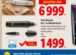 Lidl Cien Beauty Orr- és fülszőrnyír ajánlat