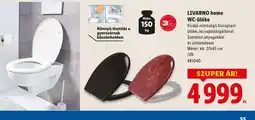 Lidl Livarno Home WC-ülőke ajánlat