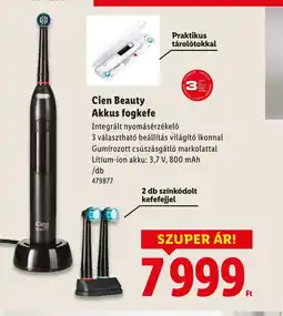 Lidl Cien Beauty Akkus fogkefe ajánlat