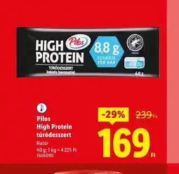 Lidl Pilos High Protein túrdesszert ajánlat