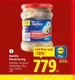 Lidl Nautica Pácolt hering ajánlat