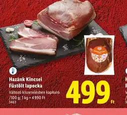 Lidl Hazánk Kincsei Füstölt lapocka ajánlat
