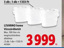 Lidl LIVARNO home Vízszűrőbetét ajánlat