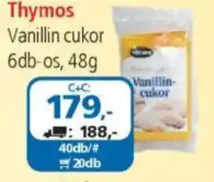 ÁRKLUB Thymos Vanillin cukor ajánlat