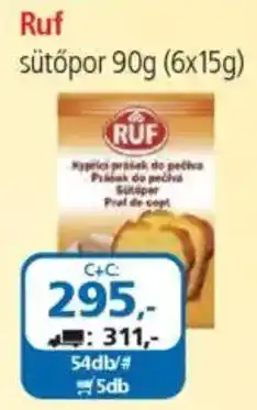 ÁRKLUB Ruf sütőpor ajánlat