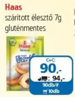 ÁRKLUB Haas szárított élesztő ajánlat