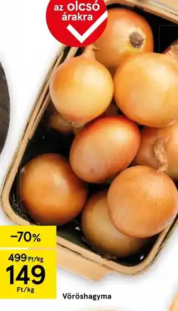 Tesco Vöröshagyma ajánlat