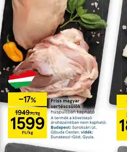 Tesco Friss magyar sertéscsülök ajánlat