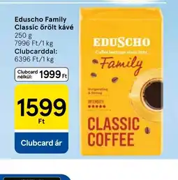 Tesco Eduscho Family Classic őrölt kávé ajánlat