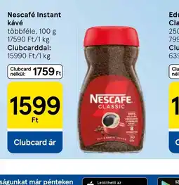 Tesco Nescafé Instant kávé ajánlat